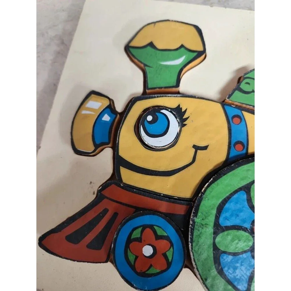 Rainbow crafts wooden puzzle